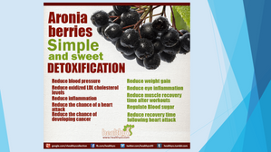 Fructe Aronia - o varianta simpla si dulce de detoxifiere